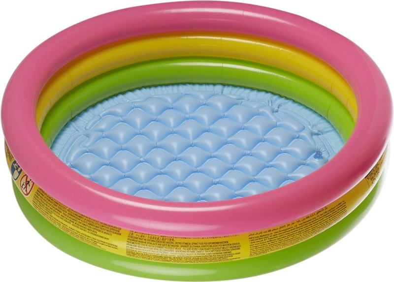 NHR Inflatable 3 feet Kid’s Swimming Pool/ Water Pool/ Kiddie Pool / Bath tub- Multicolor Inflatable Pool(Multicolor)