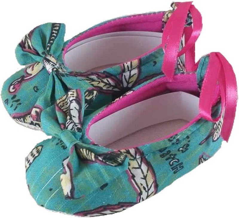babbly Girls Strap Casual Boots(Green)