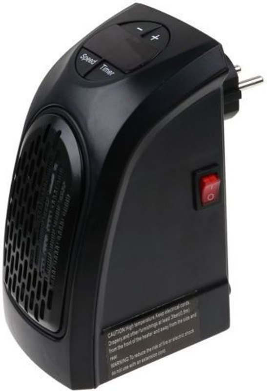Ls Letsshop Portable Digital Electric Heater Fan Wall Outlet