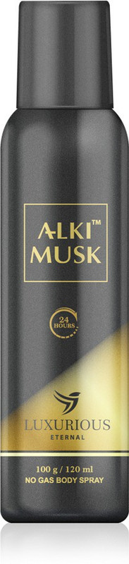 Buy Alki Musk Eternal No Body Spray For Men 120 ml Online at