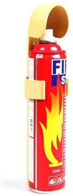 VibeX ™ High Performance Fire Extinguisher And Mount For Your Car Fire Extinguisher Mount(0.5 kg)