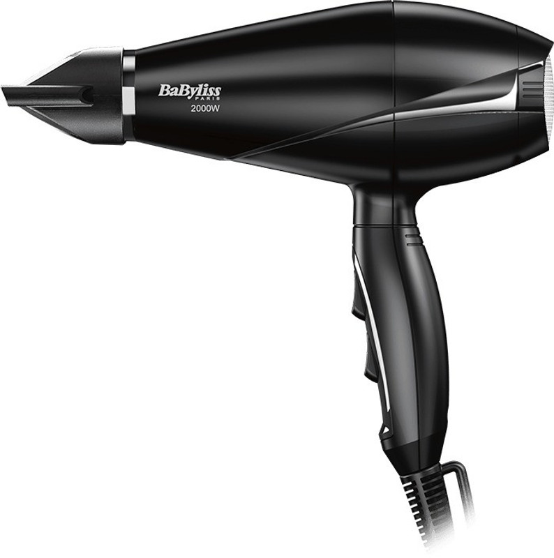BaByliss LE PRO LIGHT 6604SDE Hair Dryer(2000 W, Black)