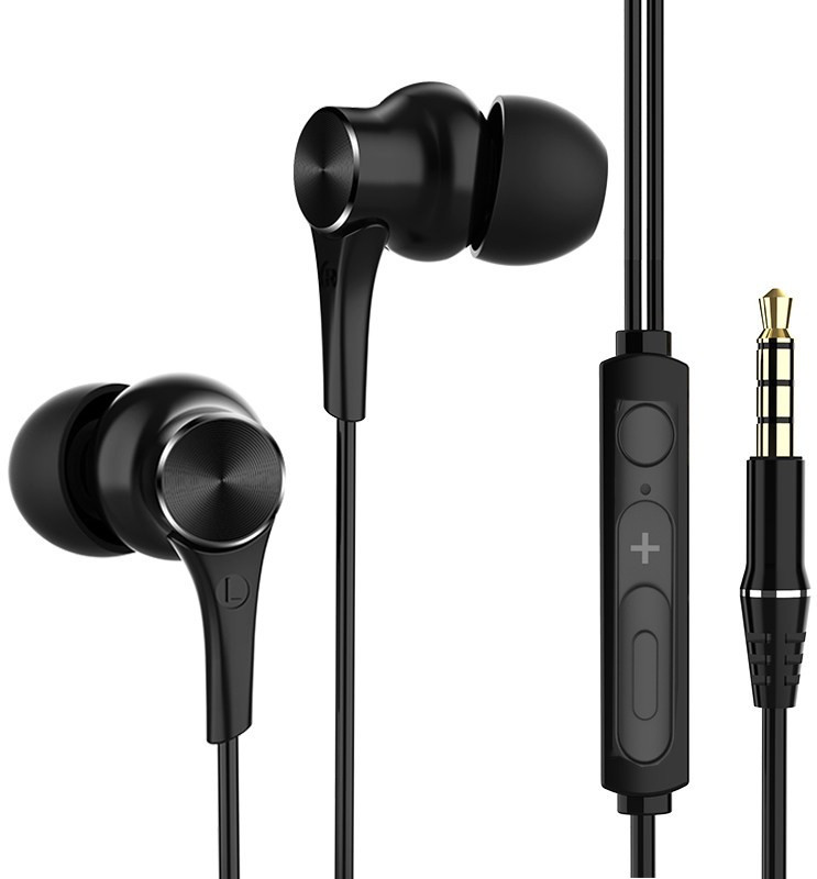 vegamos Bang S3 Wired Headset with Mic(Black, In the Ear)