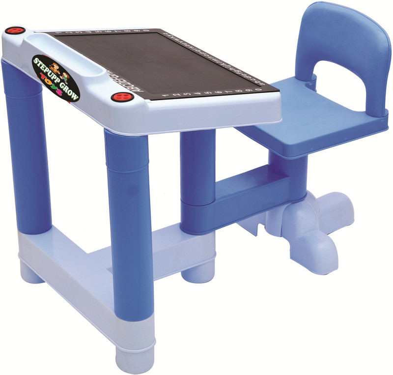stepupp grow Plastic Desk Chair(Finish Color - BLUE)