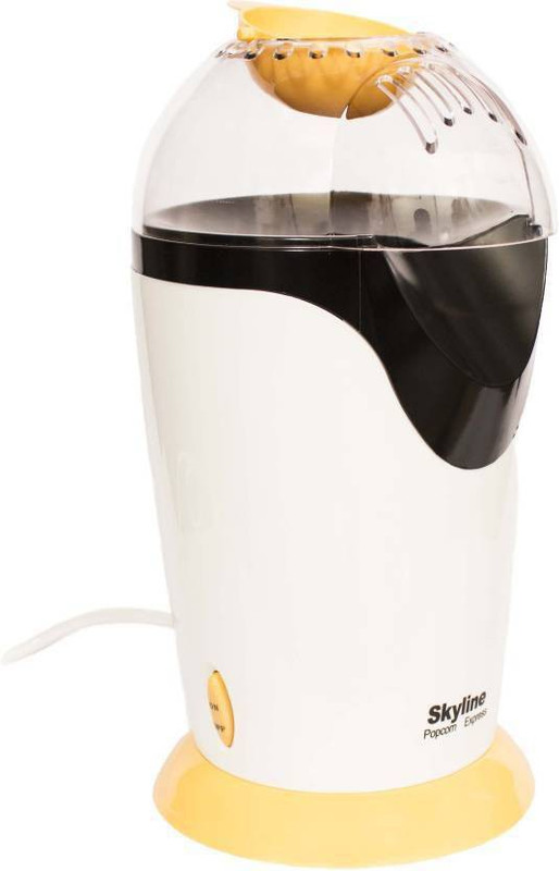 Mantavya Popcorn Maker (1200W) 1 L Popcorn Maker(White)