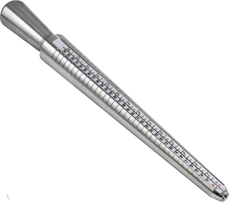 ATAR 25 cm Ring Sizing Stick(Anodized Alloy)
