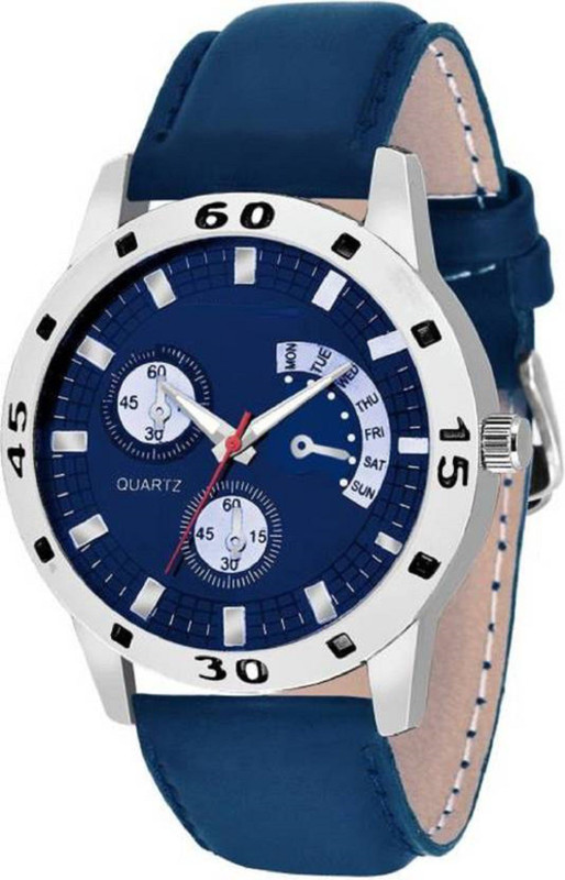 khoosanta avio Black Analog Watch  - For Men