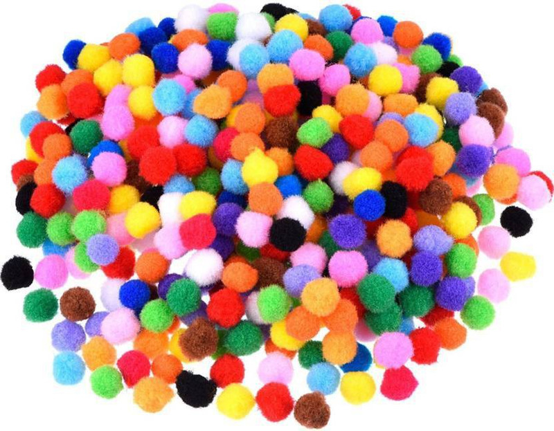 devine MULTI COLOUR POMPOM BALLS