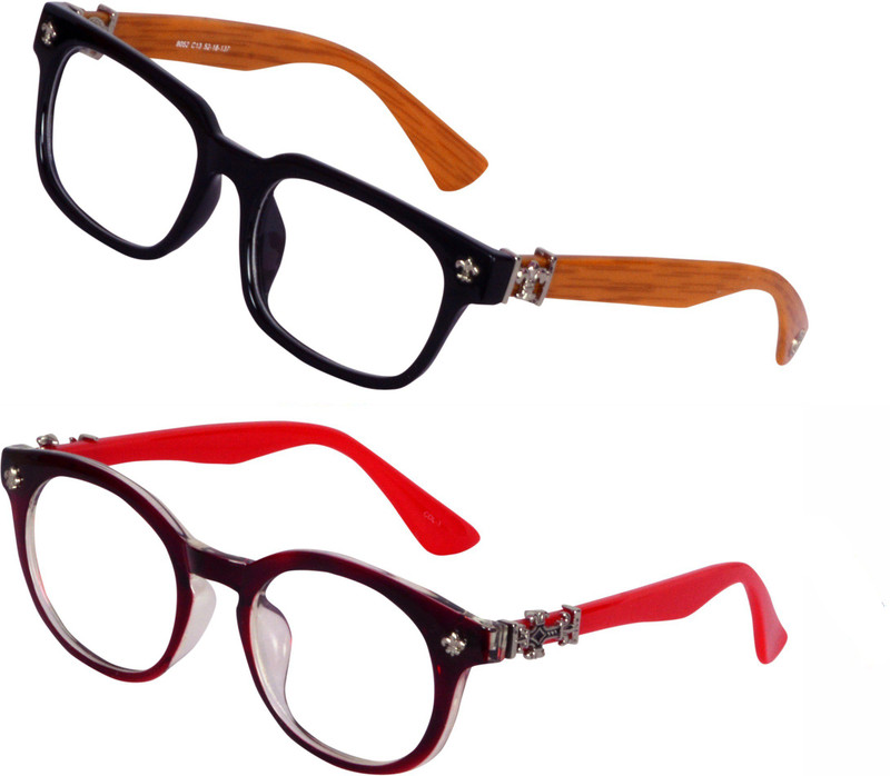 lensport eyewear Full Rim Round, Square Frame(52 mm)
