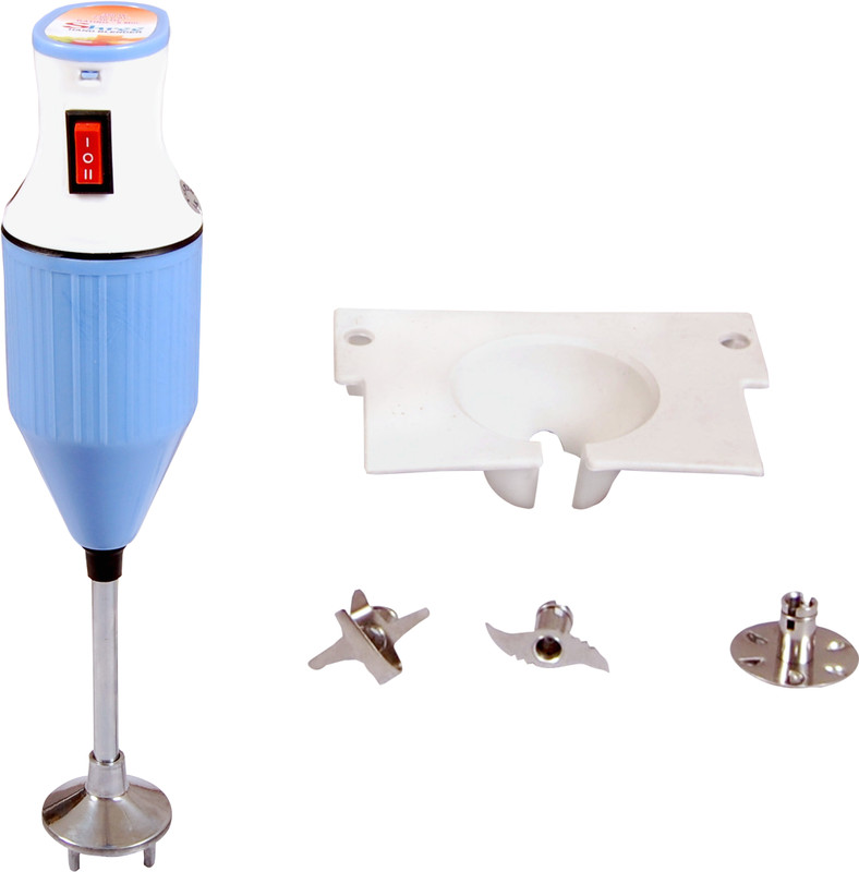 SHREE JUMBO BIG BLENDER 350 W Hand Blender(White and blue)