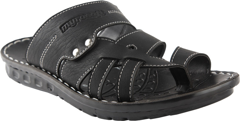 Myrosoft Men Black Casual
