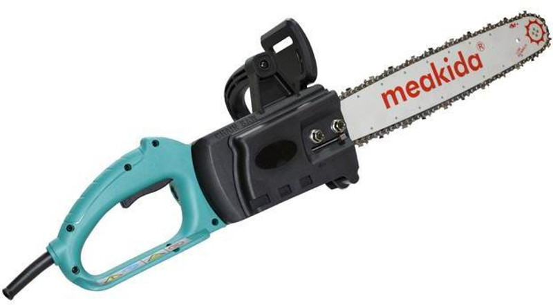 meakida MD9016A Electric Chain Saw 220V 2,200W 6000rpm 450mm Corded Chainsaw(Without Battery)