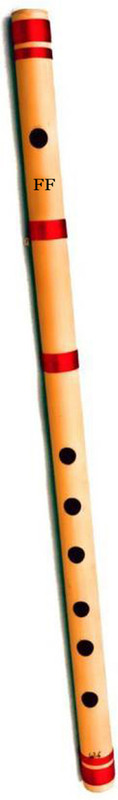 MGP FASHION Professional Beginners Best Quality FF Tune Bamboo Baans Musical Flute Bansuri 20 inch for musician Musical Instruments Play Country, Classic, Folk, Pop, and Rock Bamboo Flute(51 cm)