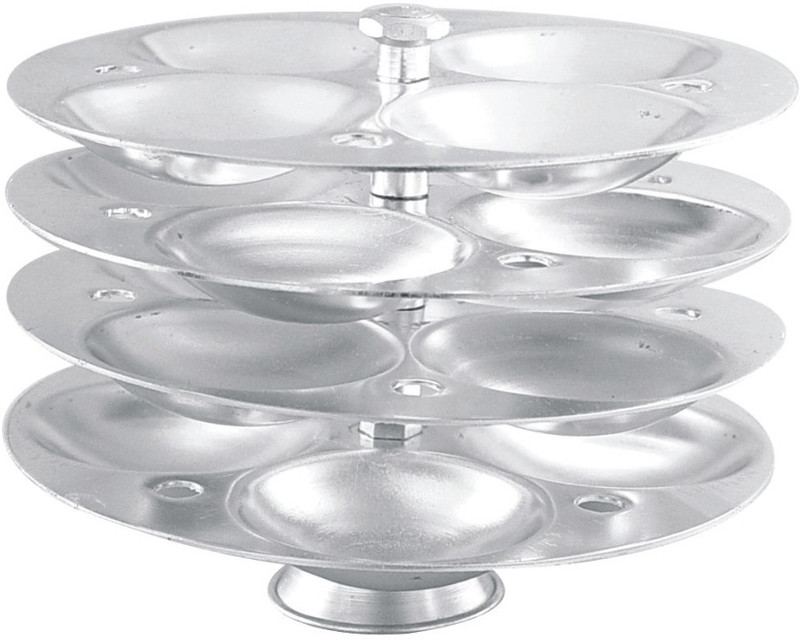 stephy Aluminium idly Stand (16 idly) Standard Idli Maker(4 Plates , 16 Idlis )