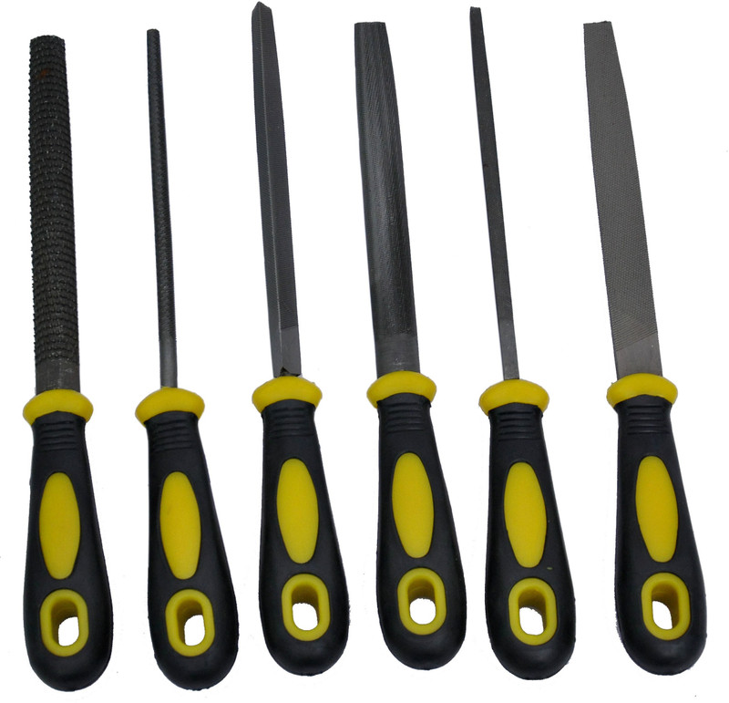 Digital Craft File set 6 inches jon bhandari very useful for workshop,garage,home & craftsmen Knife Sharpening Steel(Carbon Steel)