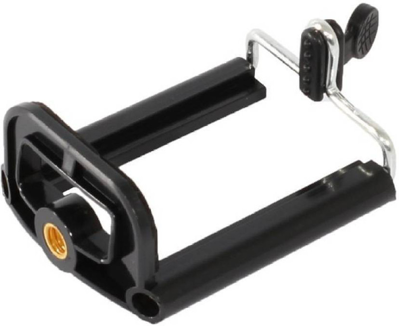eWAVE Cell Phone Tripod Clip Monopod(Black, Supports Up to 1000 g)