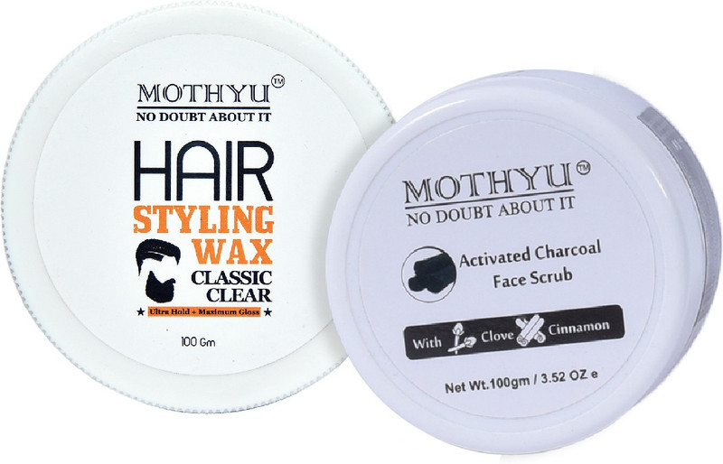 mothyu Hair Wax & Face Scrub For Men & Women - 100gm(2 Items in the set)