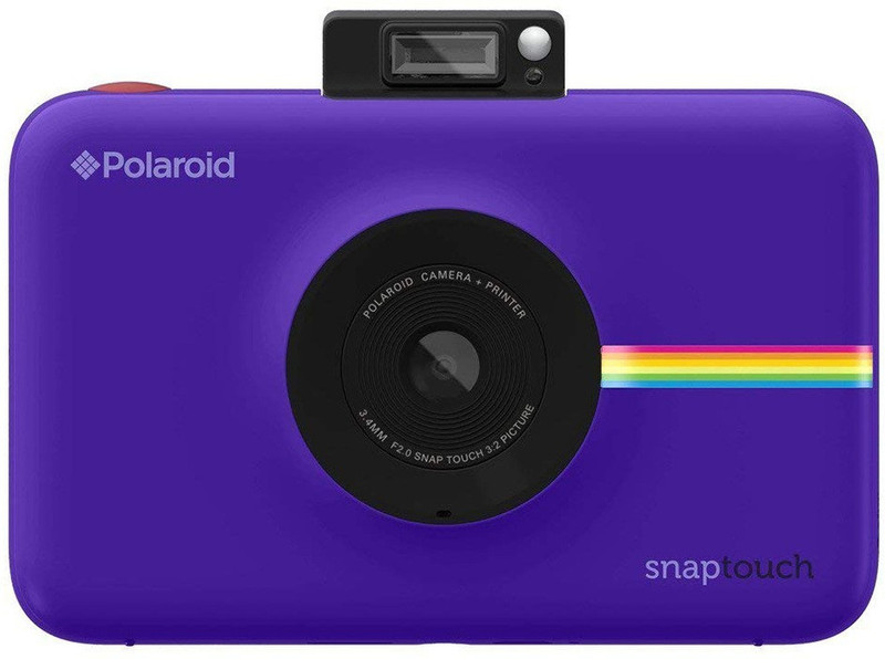 Polaroid Snap Touch Instant Print Camera with LCD Touchscreen Display (Purple) Instant Camera(Purple)