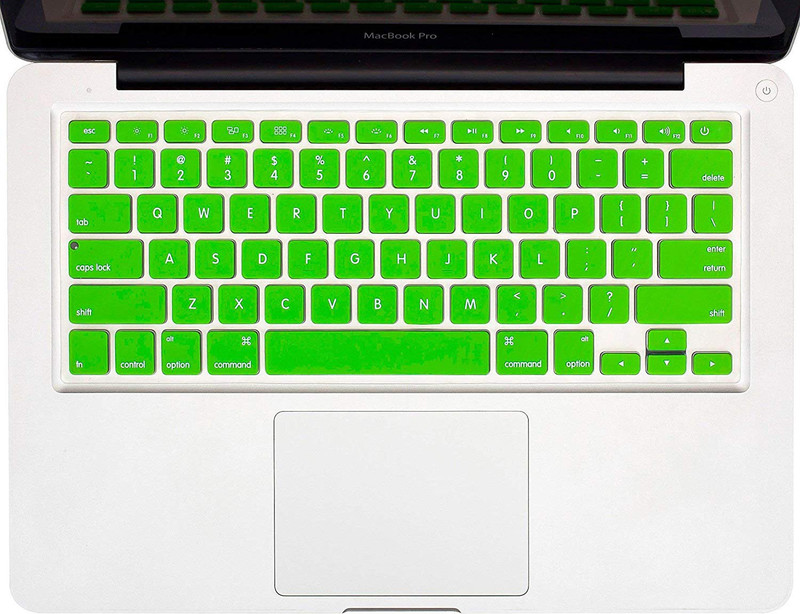 Tobo Keyboard Silicon Skin Cover, Keyboard Skin Protector for MacBook (Green) laptops Keyboard Skin(Green)