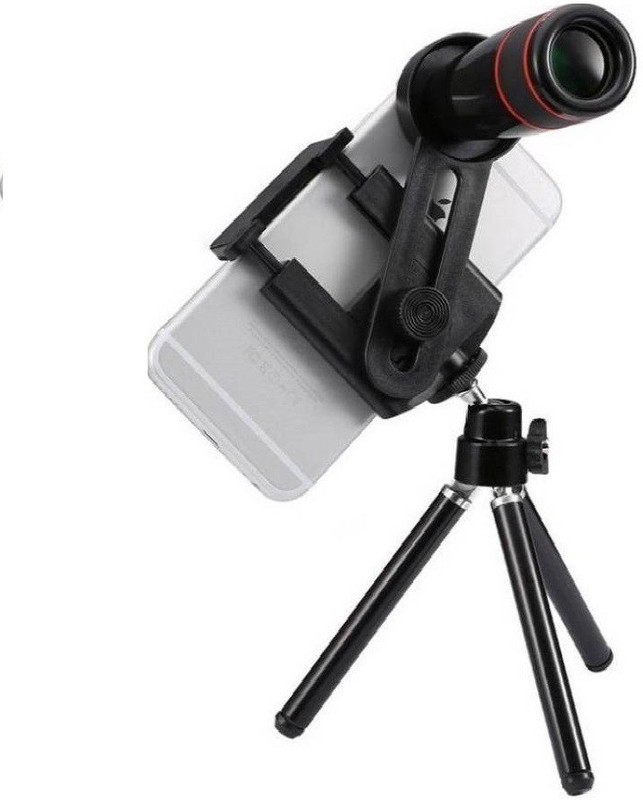 Pymtech Oxza 12X Mobile Phone Tripod Reflecting Telescope Reflecting Telescope(Manual Tracking)