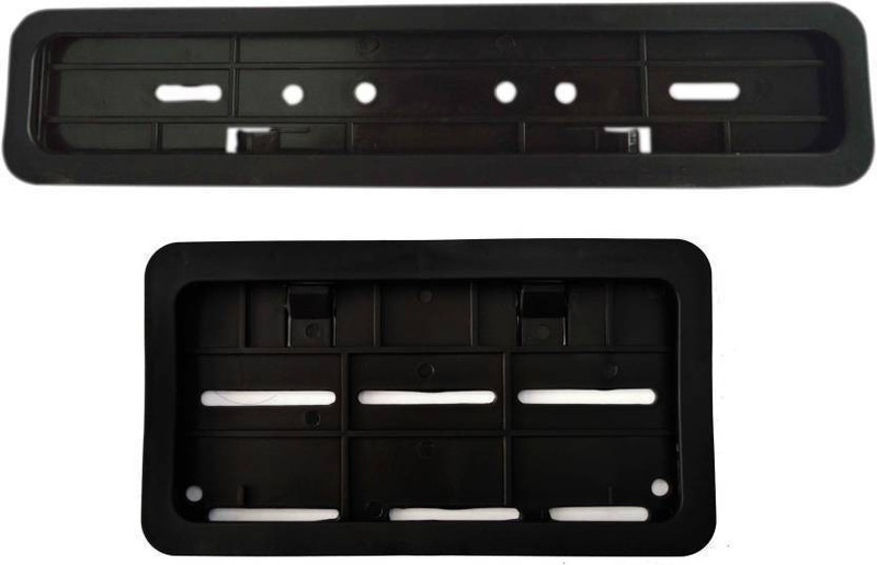 idesigns BIKE-FR-SET Bike Number Plate(Plastic 21.7 cm  x  12 cm)