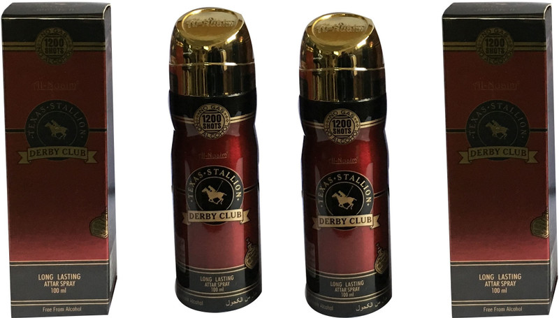 Al Nuaim AL NUAIM DERBY CLUB (PACK OFF 2) Floral Attar(Musk)