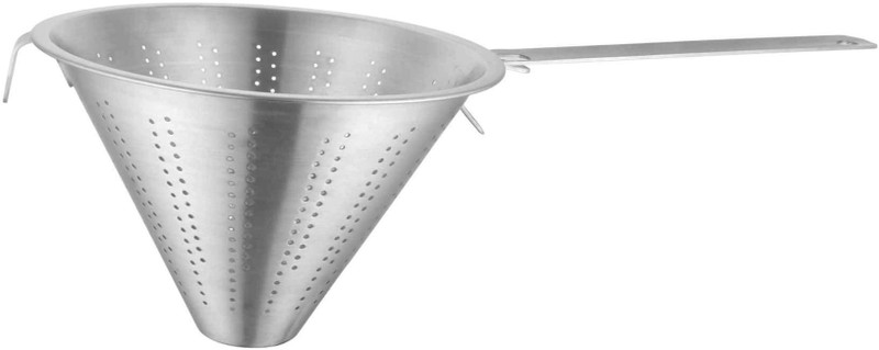 Shri & Sam High Grade Stainless Steel Conical Strainer Colander(Silver Pack of 1)