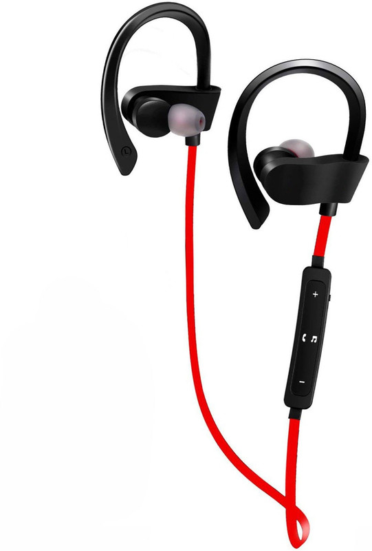 LIFEMUSIC Wireless Bluetooth Headphone Stereo Sport Wireless Earphones Bluetooth Headset with Mic(Multicolor, In the Ear)