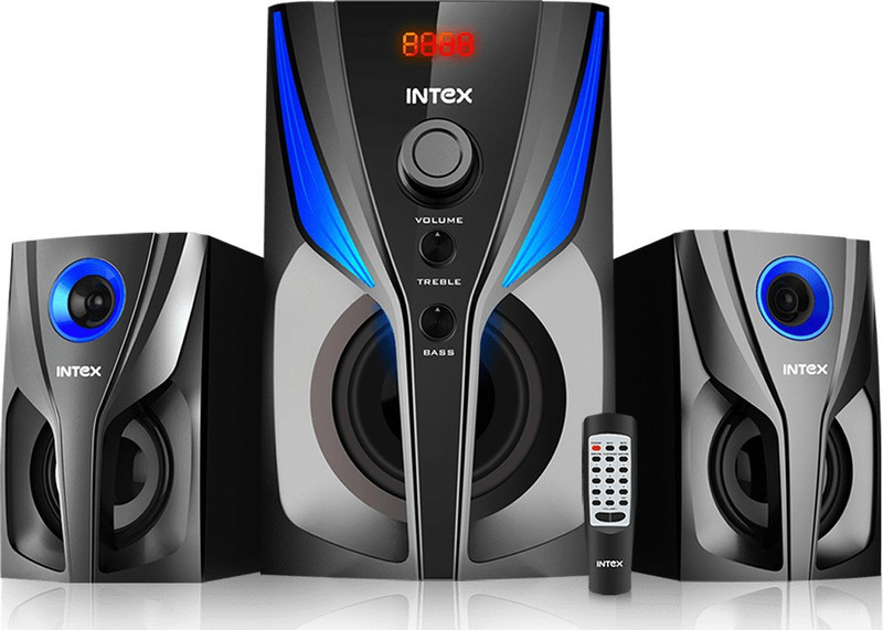 Intex JAZZ 2.1 55 W Bluetooth Home Audio Speaker(Black, 2.1 Channel)