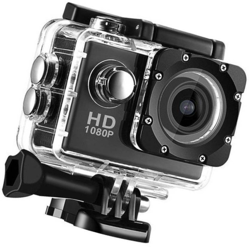 ABC WARRIORS go pro 1080 hd 1080p Action Camera Go Pro Style Sports and Action Camera (Multicolor) NF01 Sports and Action Camera(Multicolor, 12 MP)