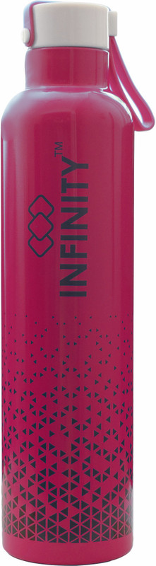 reptum decor infinity jack double wall isolated steel bottle, Vacuum Hot And Cold Water Bottle 750 ml Bottle(Pack of 1, Pink)