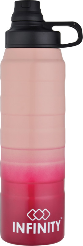 reptum decor infinity turbo double wall isolated steel bottle, Vacuum Hot And Cold Water Bottle 750 ml Bottle(Pack of 1, Pink)