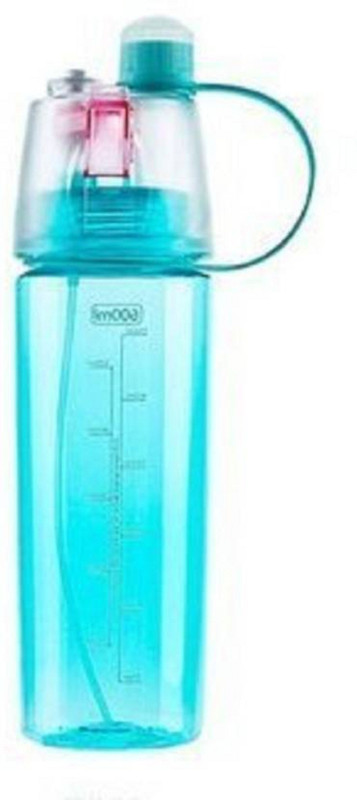 easypro .Mist Spray Water Bottle For Sports Outdoor Cycling Sports Gym Drinking 600 ml Bottle(Pack of 1, Blue)