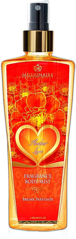 millionaire Amber Love Fragrance Body Mist 250 Ml Body Mist  -  For Women(250 ml)