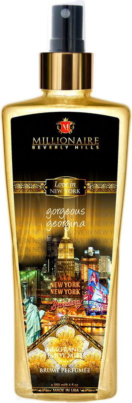 millionaire Love In New York Gorgeous Georgina Fragrance Body Mist 250 Ml Body Mist  -  For Women(250 ml)
