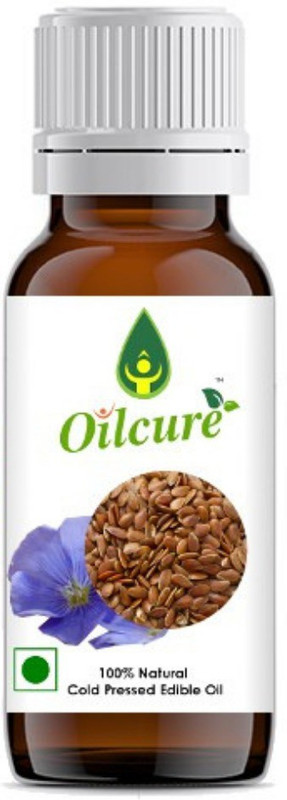 oilcure Cold Pressed Flaxseed Oil Plastic Bottle(100 ml)