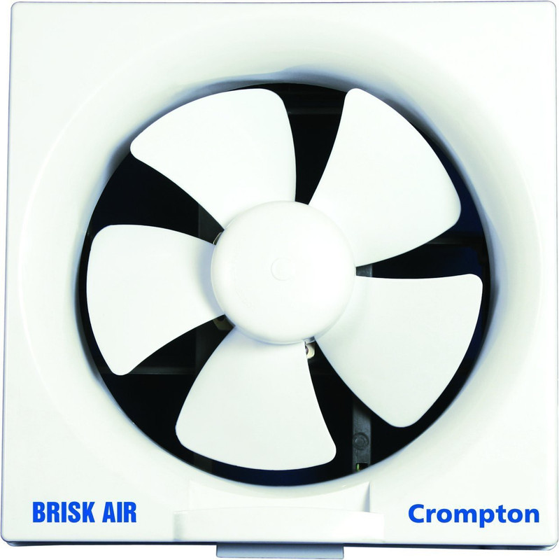 Crompton Brisk air Exhaust 200 mm Exhaust Fan(White)