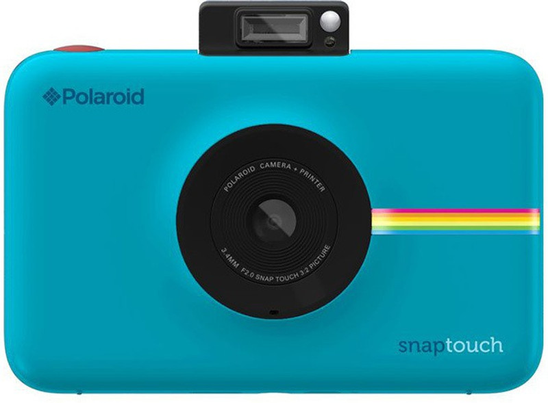 Polaroid Snap Touch Instant Camera With LCD Display (Blue) 2x3-Inch Premium Photo Paper (30 Pack) Instant Camera(Blue)
