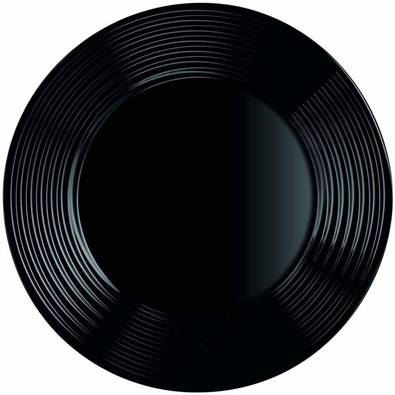 prisma collection prisma collections Attractive Black Dinner Plates Set of 6 Plate Set Dinner Plate(6 Units)
