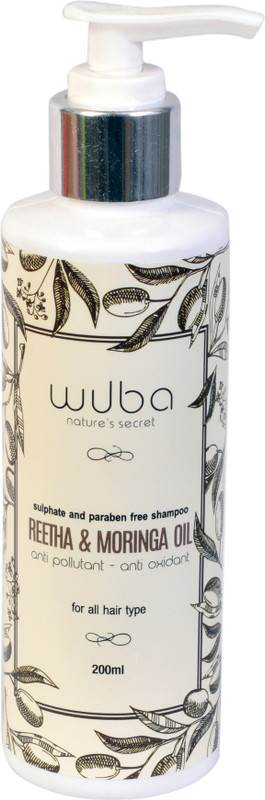 wuba Reetha and Moringa Oil Shampoo(200 ml)