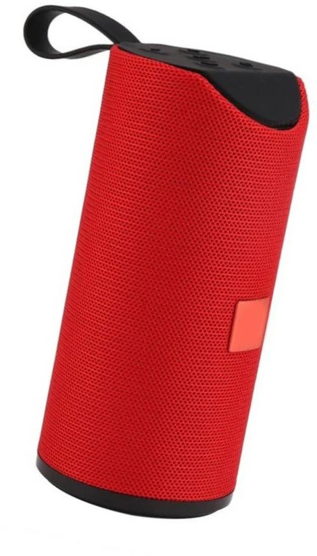 blueseed TG113 Super Bass Splashproof Wireless Bluetooth Speaker Best Sound Quality Playing with Mobile/Tablet/Laptop/AUX/Memory Card/Pan Drive/FM (Red) 10 W Bluetooth  Speaker(Red, 2.1 Channel)