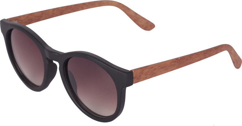 DEIXELS Oval Sunglasses(Brown)- Buy 