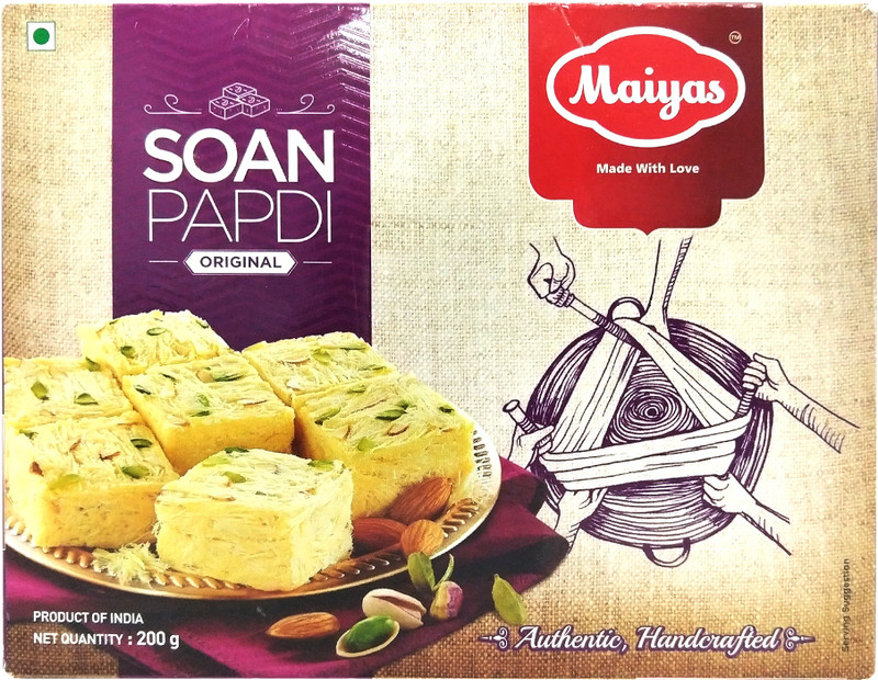 Maiyas Soan Papdi Box 200 G Buy Online In Guernsey At Guernsey Desertcart Com Productid 138845874 .to make soan papdi sweet shop style | pavani's kitchen & vlogs soan papdi recipe. maiyas soan papdi box 200 g buy