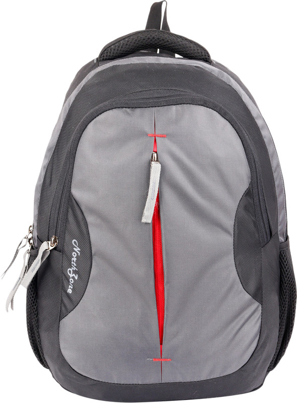 northzone 18 Inch Orien Black & Red 32 L Backpack(Black, Grey)