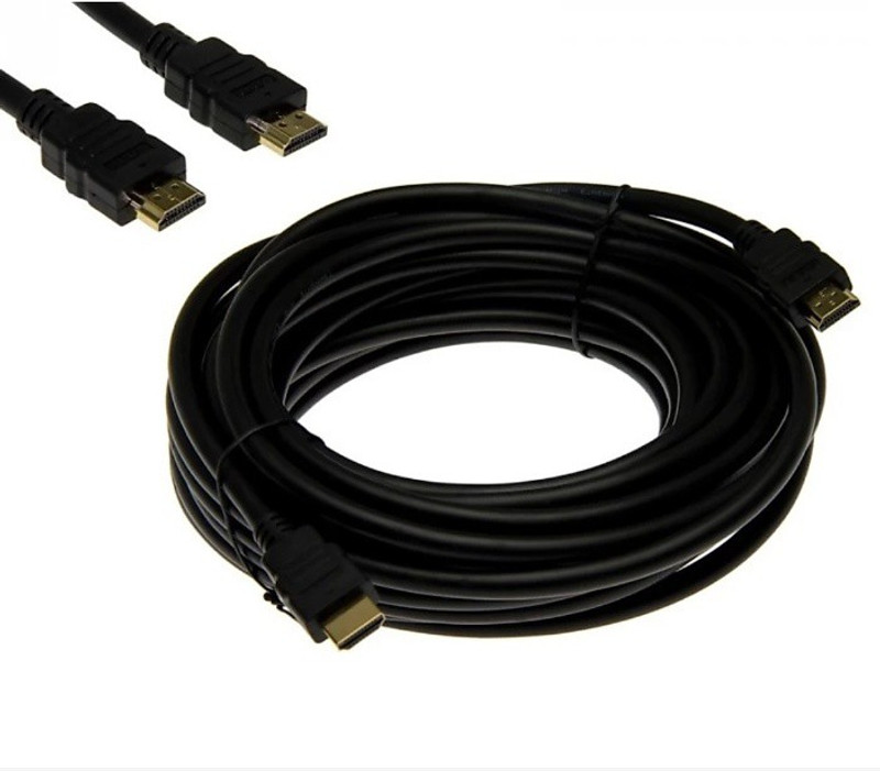 swaggers HDMI Male to HDMI Male Cable for LCD TV, PC and Laptop All HDMI Devices (25Meter) 25 m MATTEL HDMI Cable(Compatible with LAPTOP,COMPUTER,PC, Black, One Cable)