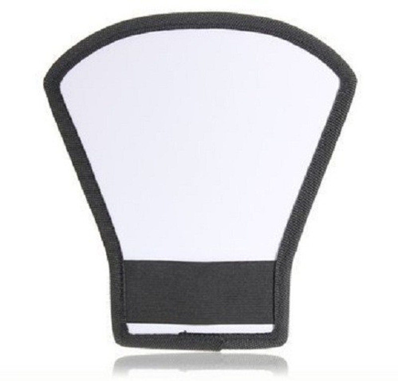 SHOPEE Mini Silver White Flash Diffuser Reflector for Camera FLASH Diffuser(Silver, White)