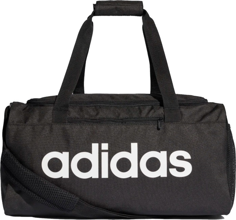 ADIDAS (Expandable) LIN CORE Small Travel Duffel Bag(Black) ADIDAS (Expandable) LIN CORE Small Travel Duffel Bag(Black)