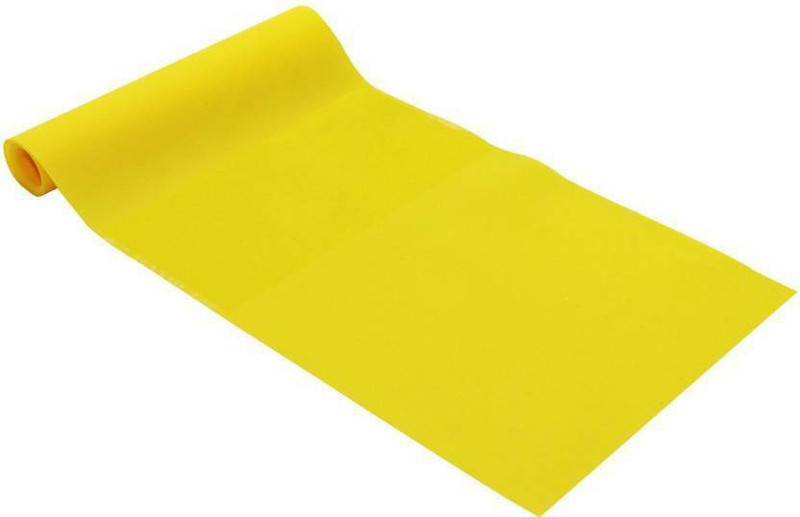 HOMMER Premium Resistance Light Fitness Band(Yellow, Pack of 1)