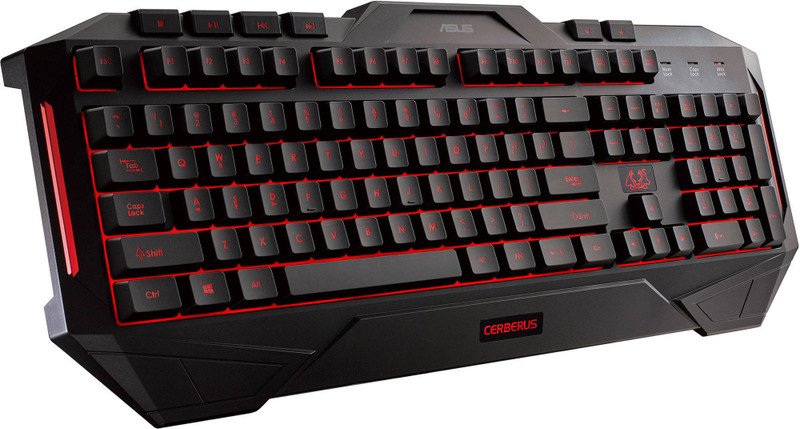 Asus Cerberus Wired USB Gaming Keyboard(Black)
