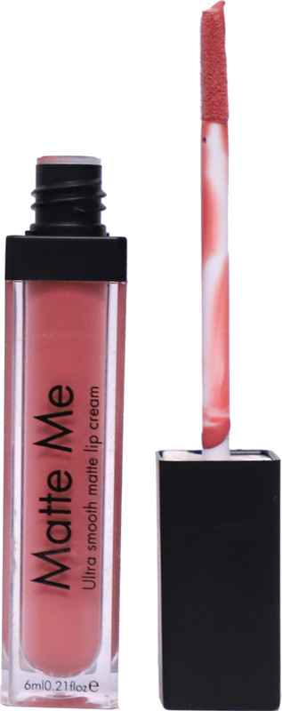 verma brends matte me lipstick & lipglos liquid(light nude, 6 ml)